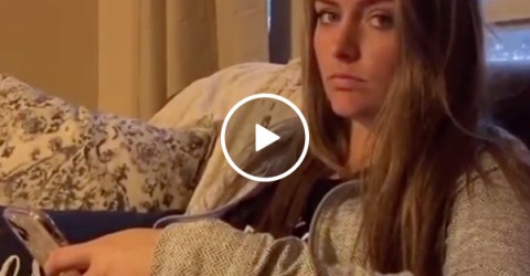 Husband dedicates risky song to his wife, her face says it all (Video)