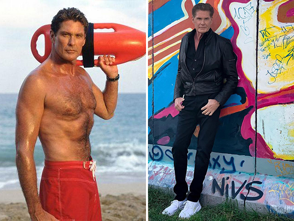 The Baywatch Cast Back In The Day Vs. Now