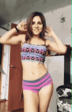 Sexy Hot Girls GIFs Buns Legs Dance Bikini Lingerie Compilation New (25 Photos) 1