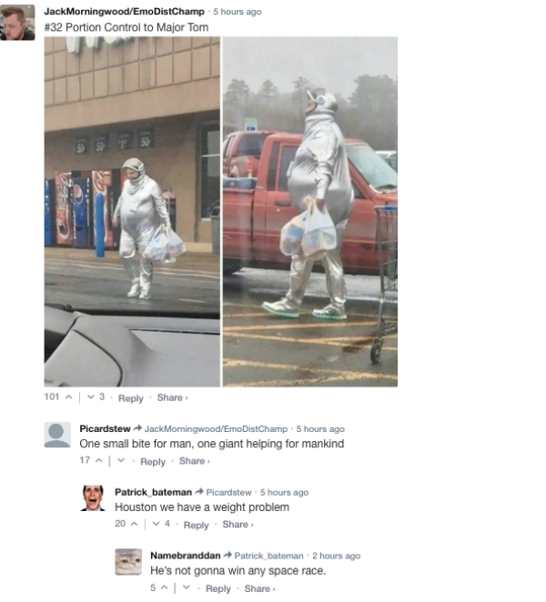 Clever commenters are what make the internet truly special