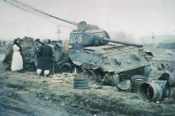 the korean war tank battles