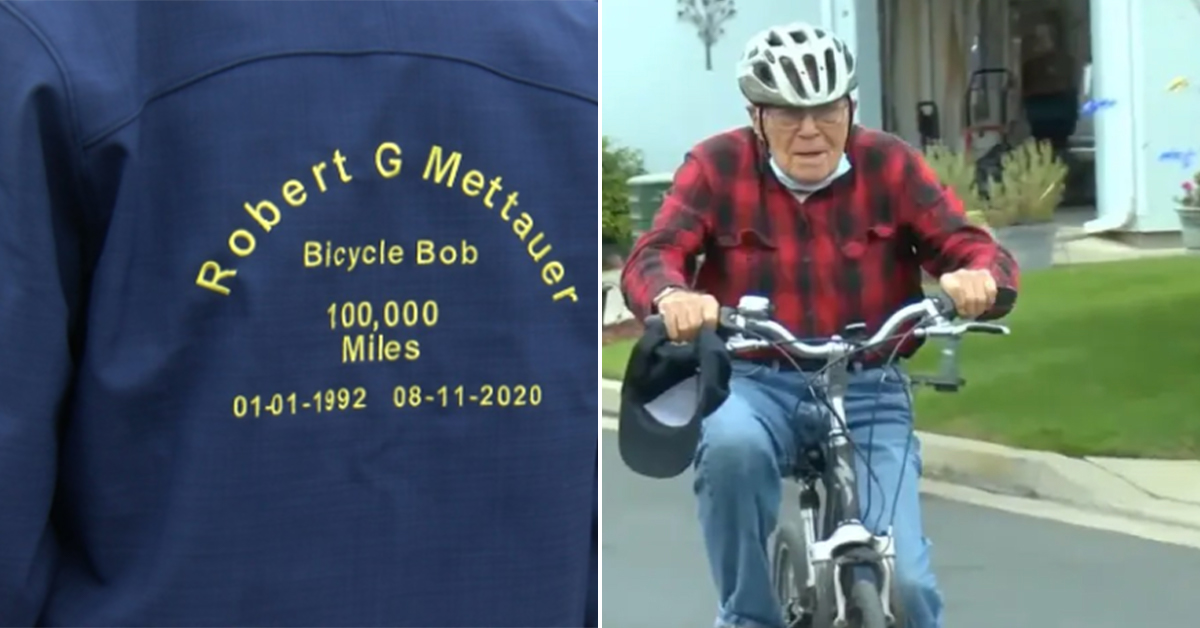 95year old ‘Bicycle Bob’ meets 100,000mile cycling goal theCHIVE