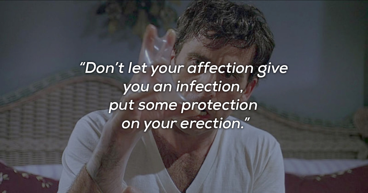 If condoms had inspirational quotes, we’d be more motivated to wrap it