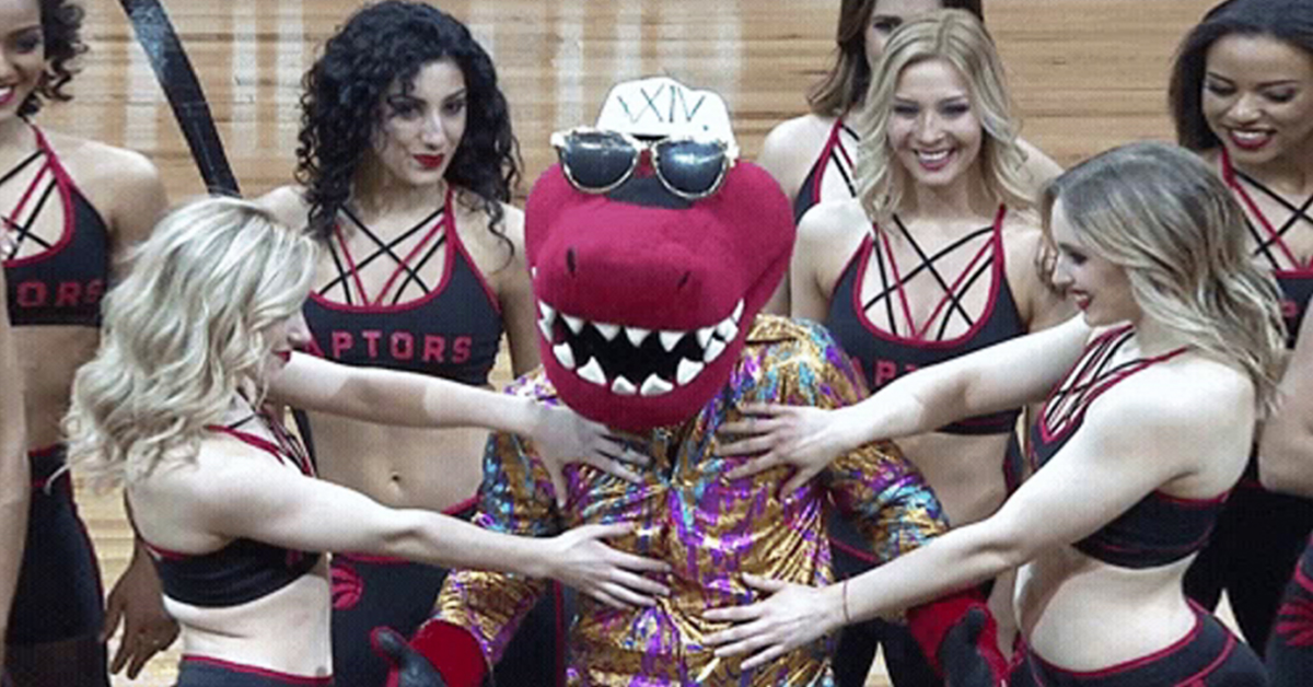 It takes a special breed of crazy to be an NBA mascot