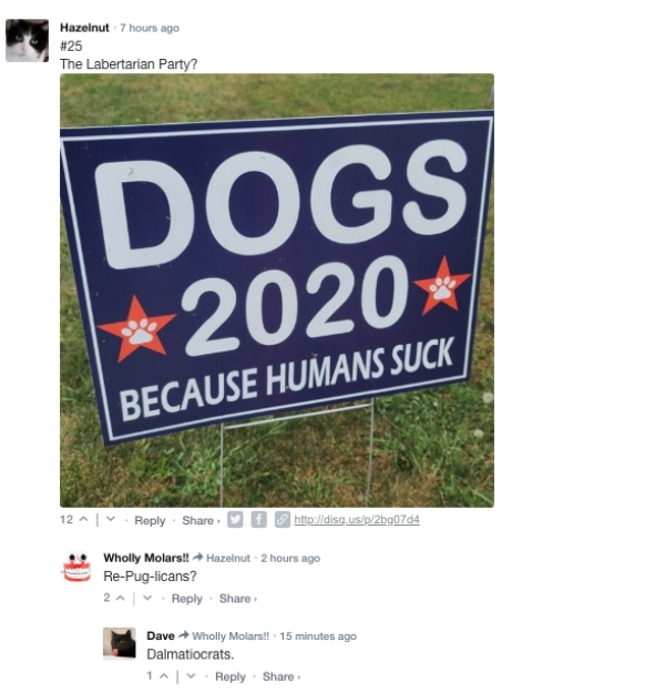 You want top notch comments, you'll get TOP NOTCH COMMENTS