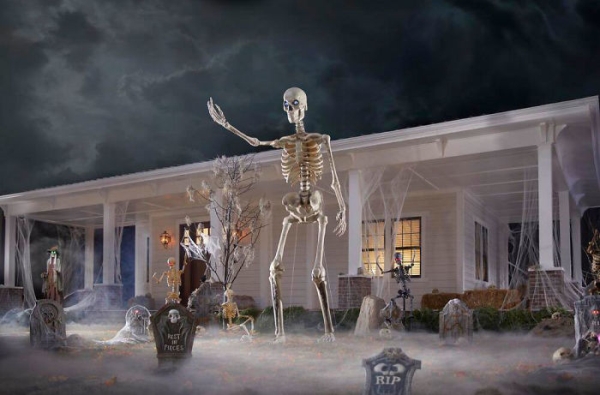 ᐉ All Hail The 12foot Home Depot Skeleton, The Halloween