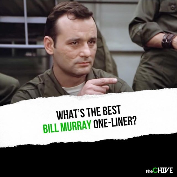 Bill Murray Funniest One Liner Quote Best Compilation Movie Scene Meme