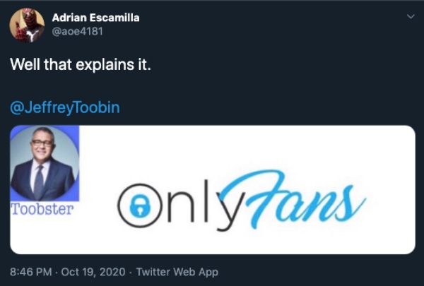 New Yorker reporter Jeffrey Toobin pulls d*ck out on Zoom ...