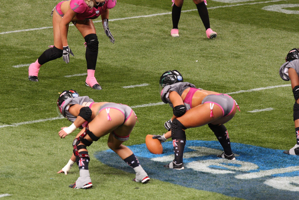 A reminder the Lingerie Football League was a thing