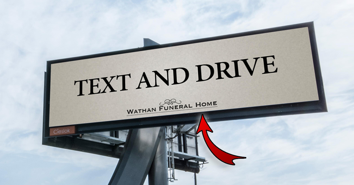 Creative signs and advertising tactics that caught our eye