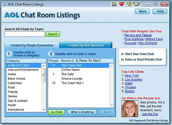 aol gay chat room