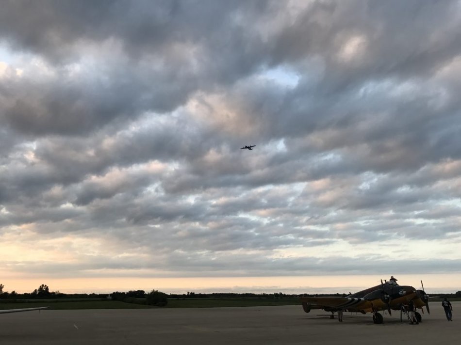FIFI World War 2 Bomber Airshow Flight POV inside B-29 Superfortress
