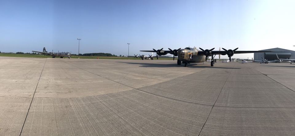 FIFI World War 2 Bomber Airshow Flight POV Inside B-29 Superfortress