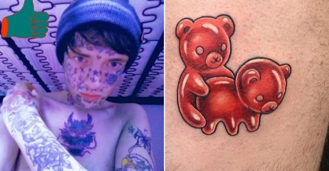 Tattoos are kind of permanent, you... you knew that, right? (34 Photos)