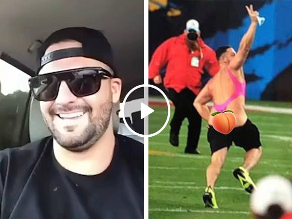 The Super Bowl Streaker tells theCHIVE about his experience