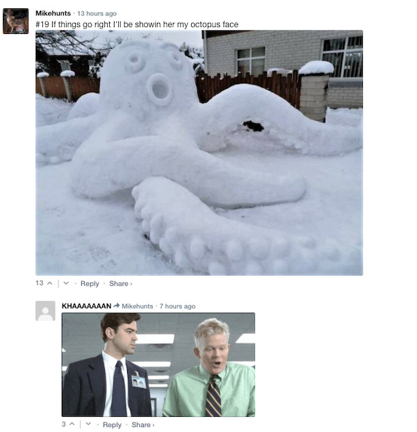 Hilarious comment section glory