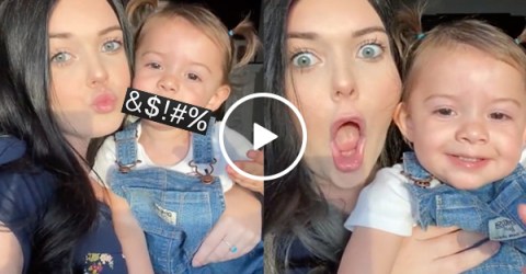 Little girl is sick of this duck face sh!t (VIDEO)