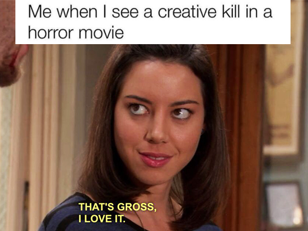 horror film meme