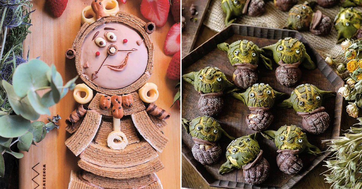 Incredible cartoon food that's appetizing and amazing
