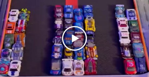Hot Wheels Treadmill Championship Racing (VIDEO)