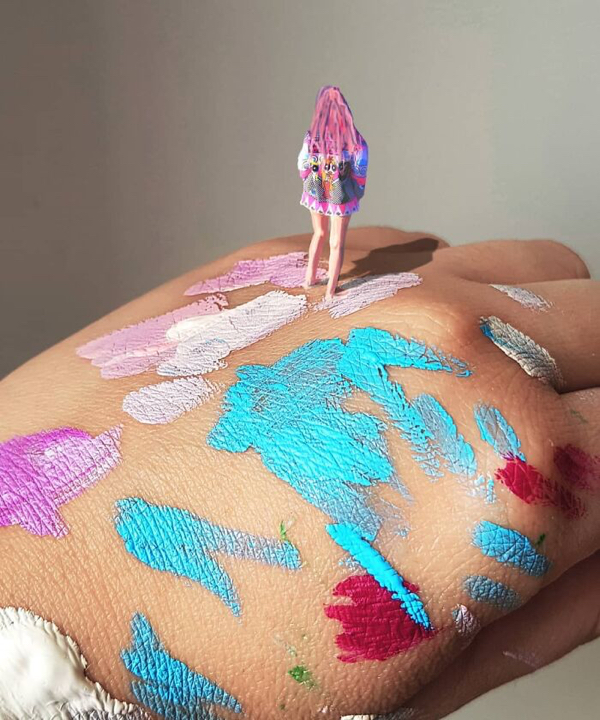 This artist is taking 'hand-made' to a new level