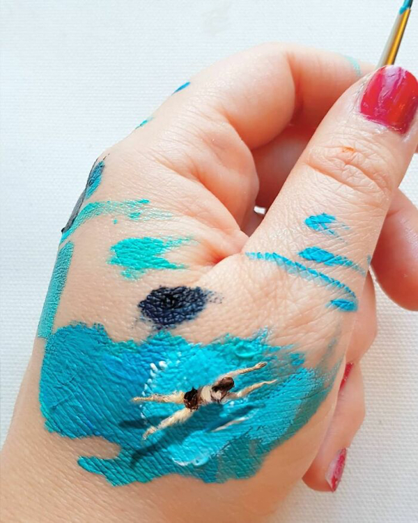 This artist is taking 'hand-made' to a new level
