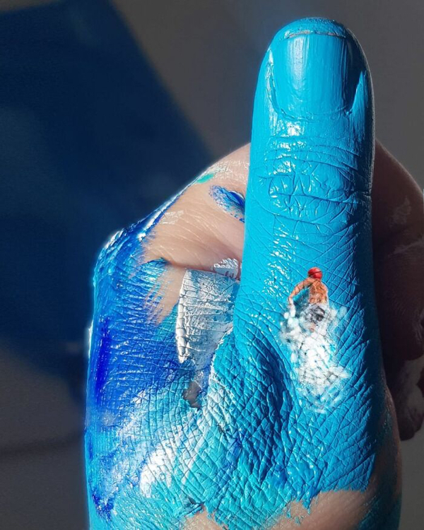 This artist is taking 'hand-made' to a new level