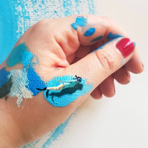 This artist is taking 'hand-made' to a new level