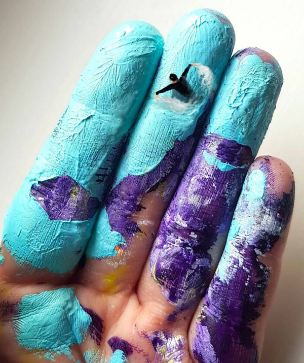 This artist is taking 'hand-made' to a new level