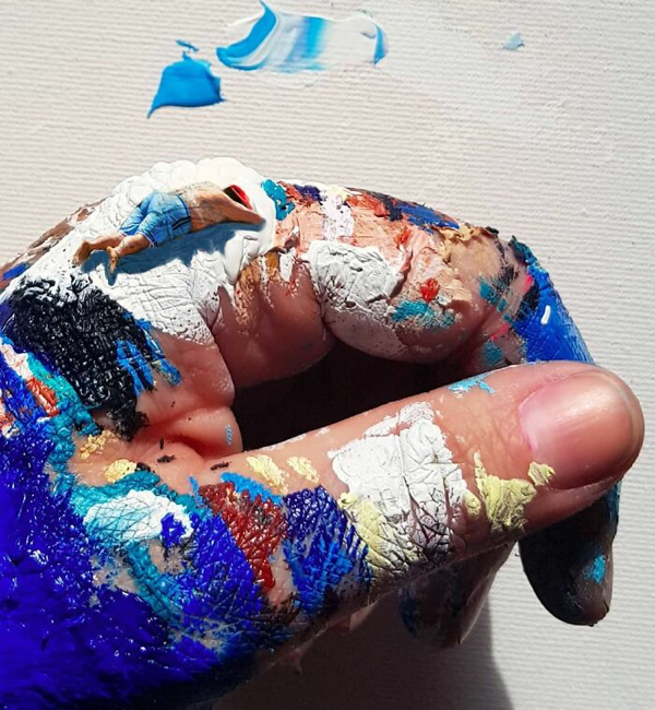 This artist is taking 'hand-made' to a new level