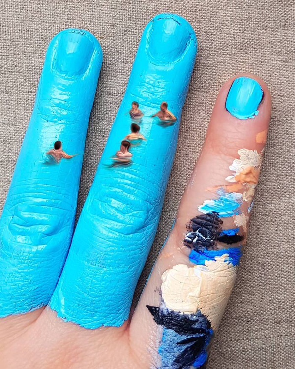This artist is taking 'hand-made' to a new level