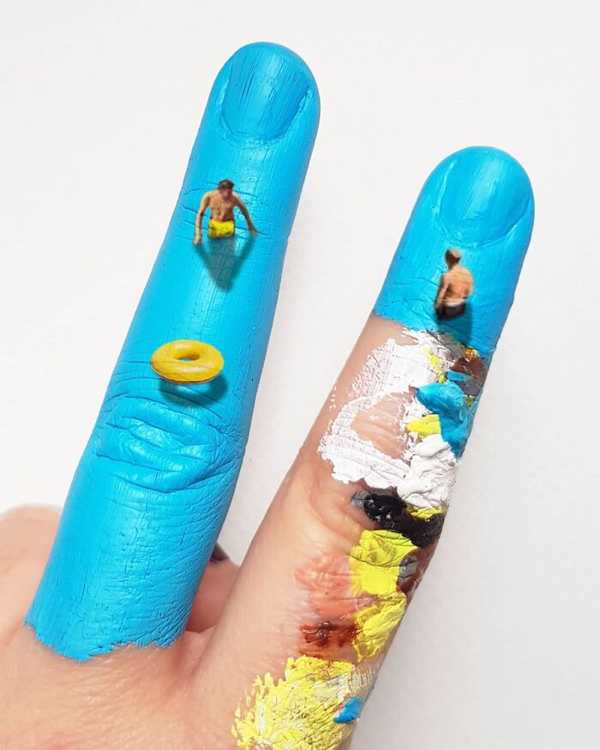 This artist is taking 'hand-made' to a new level