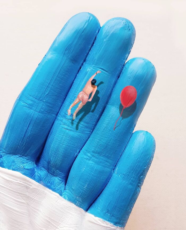 This artist is taking 'hand-made' to a new level