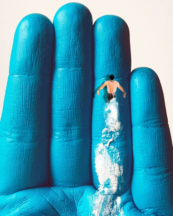 This artist is taking 'hand-made' to a new level