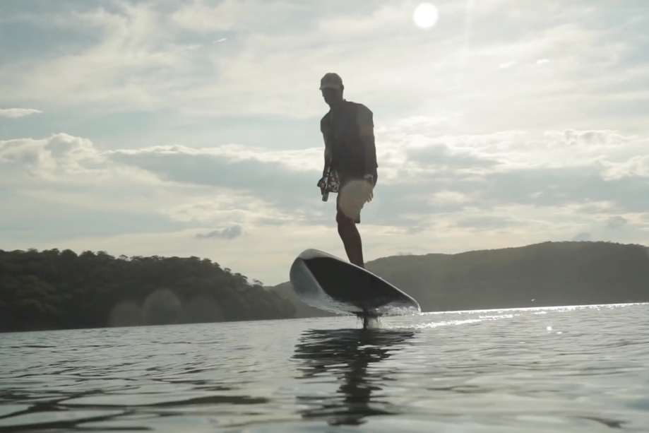 The HydroFlyer feels like a mix of a hoverboard, a jet ski, and flying