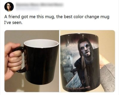 Hey You're Finally Awake Heat Color-changing Mug & Ceramic Mug