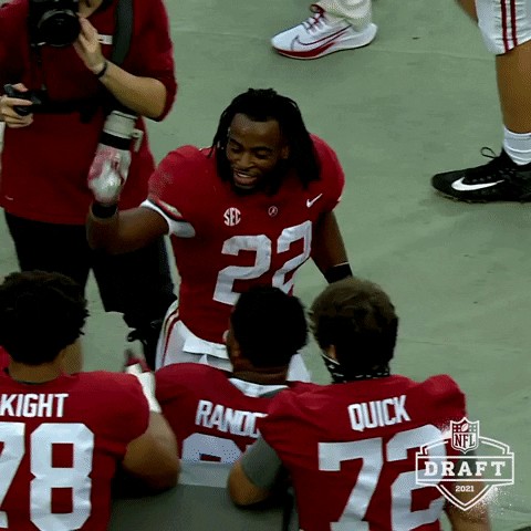 Najee Harris Throws NFL Draft Party for Kids at Homeless Shelter