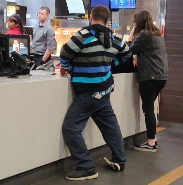 People standing weird is the content you didn't know you needed