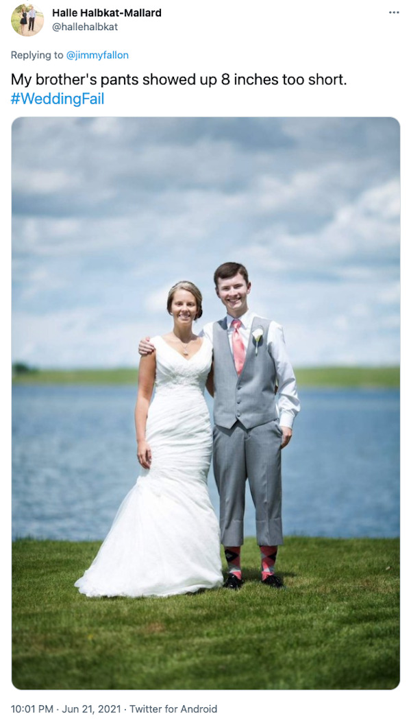 Hilarious wedding fails that upstaged the main event