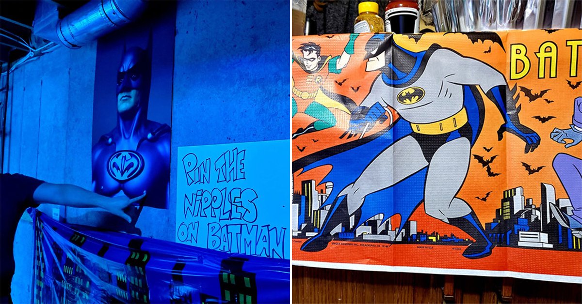 Batman themed birthday party is the ultimate display of love