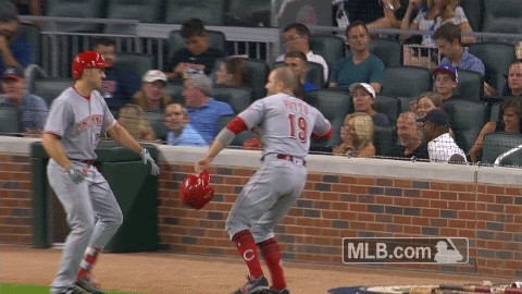 Kristin on X: A VERY happy little Joey Votto fan at bedtime