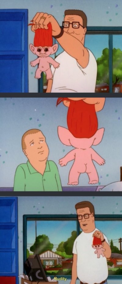 King of the hill nudity