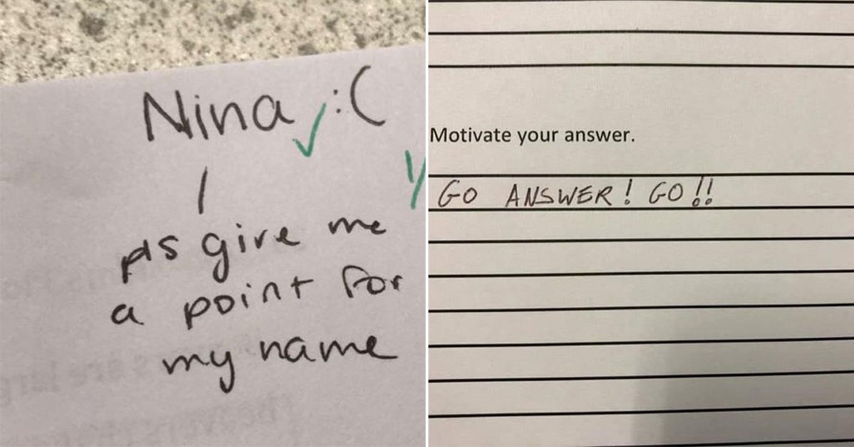 Brutally honest homework answers we can't stop laughing at!