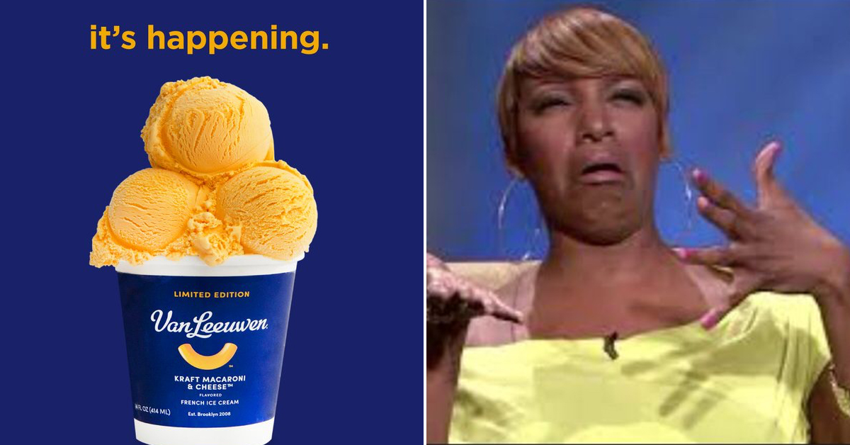 Kraft unveils limited edition Mac & Cheese Flavored Ice Cream