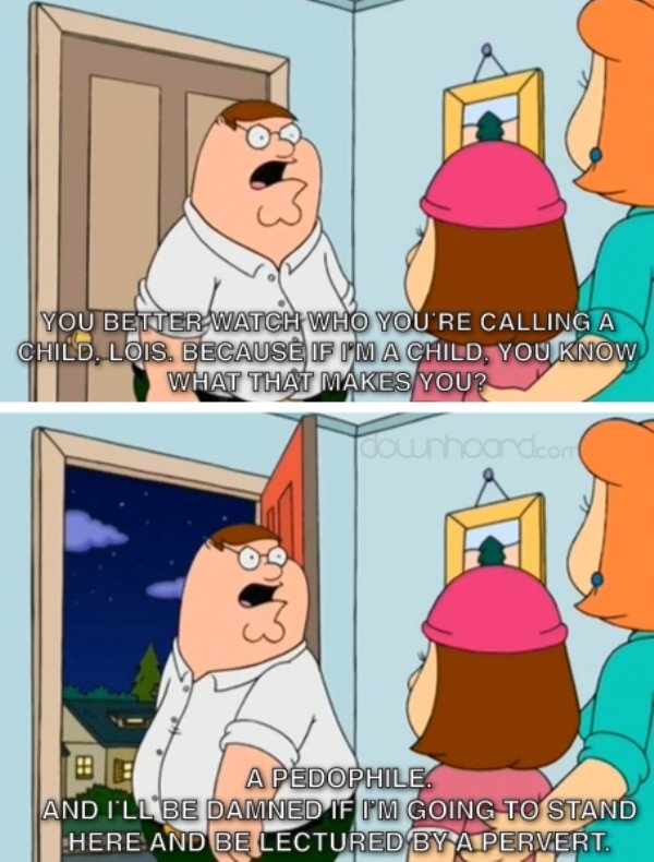 Shut up Meg! It's the funniest 'Family Guy' moments ever (30 Photos)