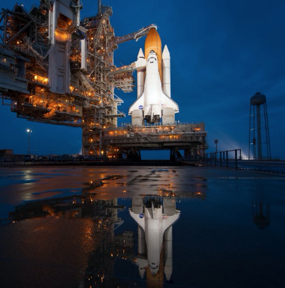 Soccer Ball from Challenger Explosion Floating Space Tribute to NASA