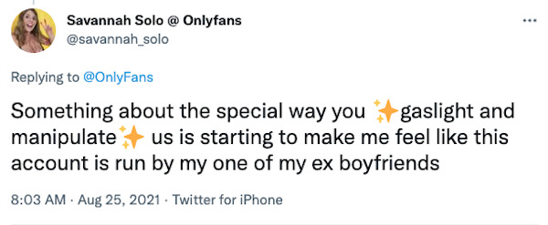 OnlyFans suspends ban on explicit content (for now) because...no sh*t