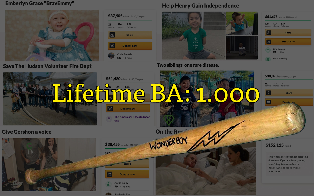 An improbable hall of fame journey and the 1.000 batting average (8