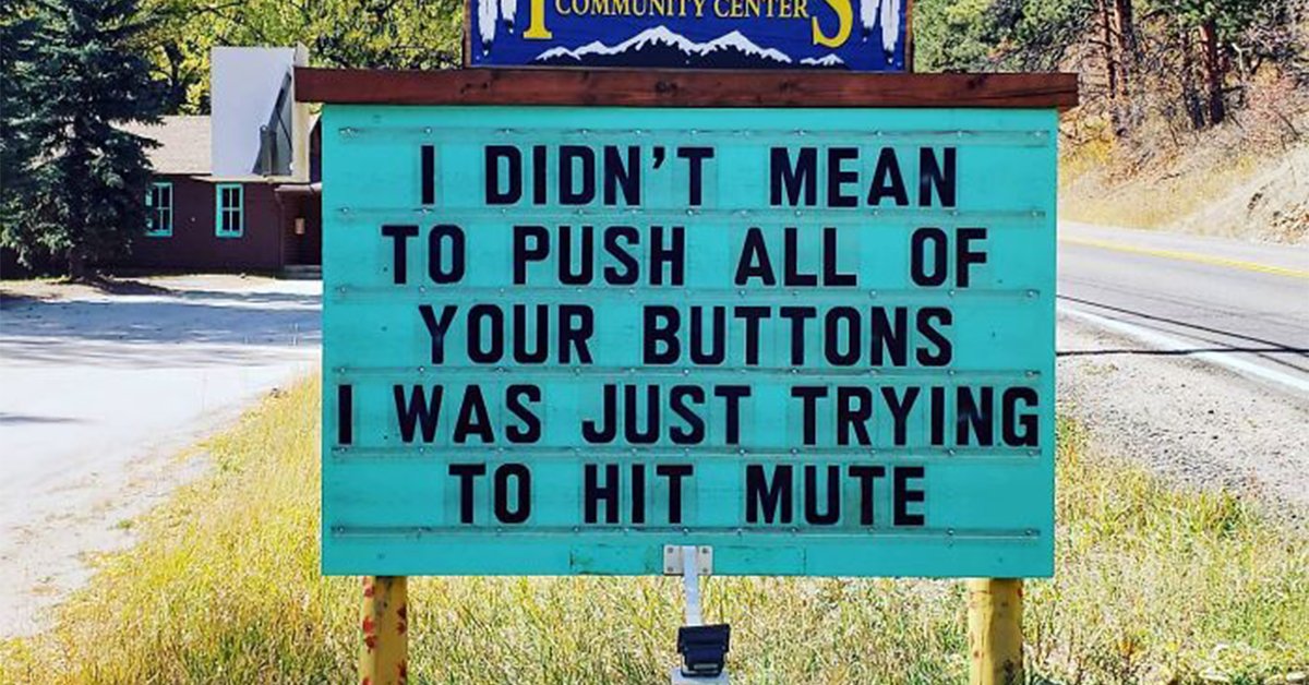 Hilarious signs that might make you pull over from laughter