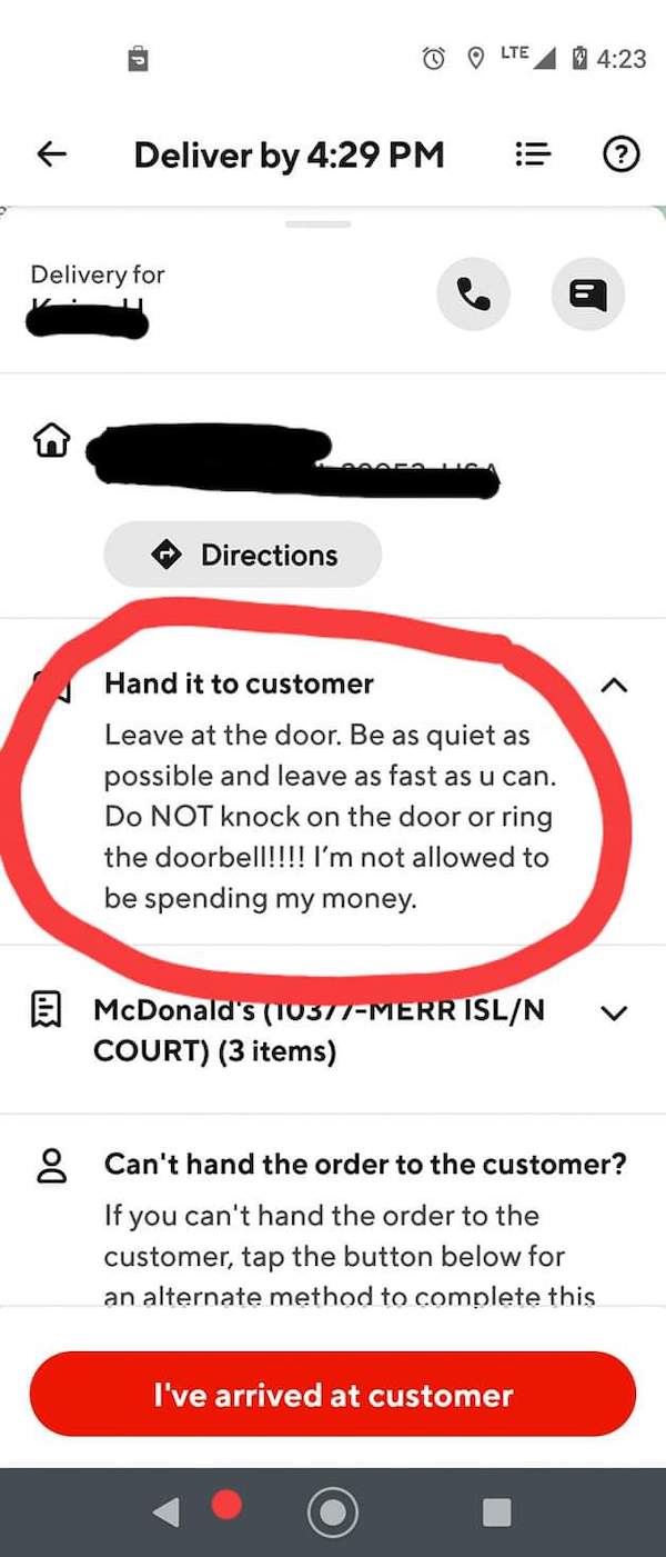 DoorDashers get the WEIRDEST requests but they always deliver!